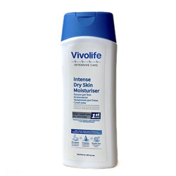 INTENSE DRY SKIN MOISTURISER, Vivolife (Лосьон для тела ИНТЕНСИВНОЕ УВЛАЖНЕНИЕ, Для Очень Сухой кожи, Виволайф), 200 мл.