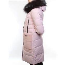 027N Пуховик женский зимний (тинсулейт, натуральный мех чернобурки) размер S - 42 российский