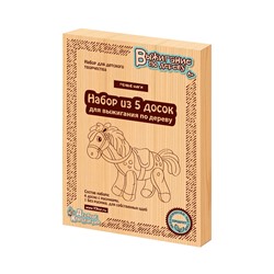 Доски для выжигания «Первые шаги» (5 штук)