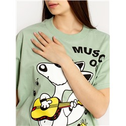 Футболка ФЛ-2 "Оверсайз" светлый хаки