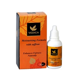 MOISTURISING FORMULA WITH SAFFRON, VEDICA (Масло для лица с шафраном, Ведика), 30 мл.