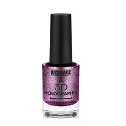 Лак для ногтей LUXVISAGE 3D HOLOGRAPHIC тон 709 (сиреневый агат)11г