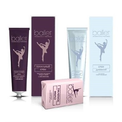 Мыло BALLET 100г в об.