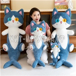Мягкая игрушка обнимашка КотАкула 45 см 230203-1, 230203-1