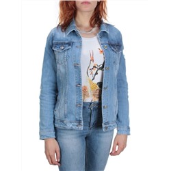 TB105 BLUE Куртка джинсовая женская (95% хлопок, 5% стрейч) размер S - 42/44 российский