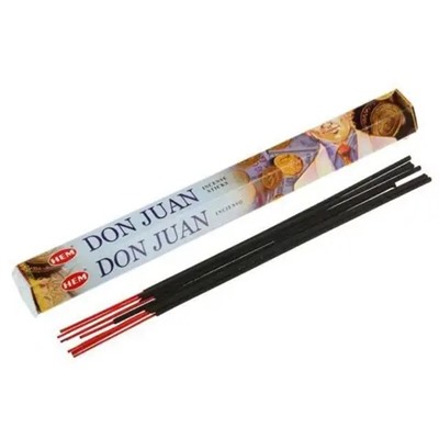 Hem Incense Sticks DON JUAN (Благовония ДОН ЖУАН, Хем), уп. 20 палочек.