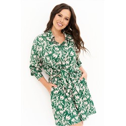 Магия моды 2282 зеленый, Блуза,  Шорты