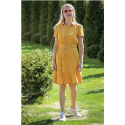 MadameRita 5121 желтый, Платье