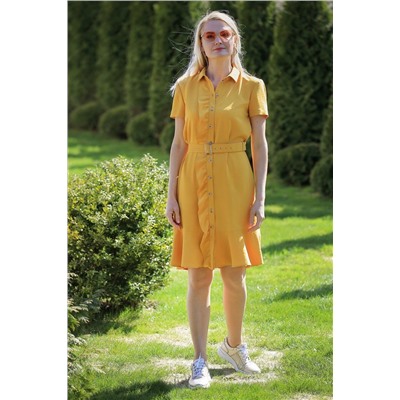 MadameRita 5121 желтый, Платье