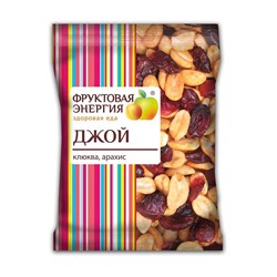 Белое дерево.  Смесь фруктовая "Джой" цукаты клюквы, ароматный жареный арахис, 50г