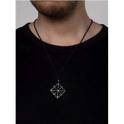 Амулет Totem №38 КРЕСТ С ЛИЛИЯМИ - 2 в 1: подвеска и брелок (шнурок и брелочное кольцо), 1 шт.