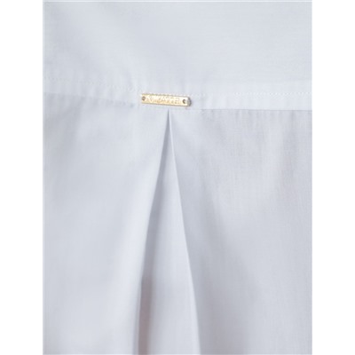 Укороченная блузка из  хлопка