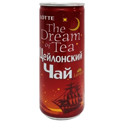 Цейлонский чай Lotte, Корея, 240 мл