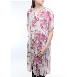 19066 Туника удлиненная женская (95% хлопок, 5% спандекс) размер 56