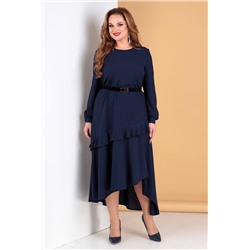 Liona Style 722 темно-синий, Платье