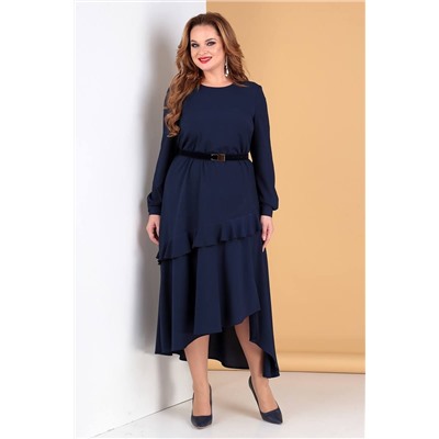 Liona Style 722 темно-синий, Платье