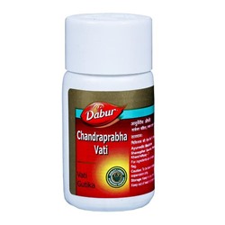 CHANDRAPRABHA VATI Vati Gutika, Dabur (ЧАНДРАПРАБХА ВАТИ, Вати Гутика, Дабур), 40 таб.