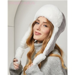 Норд кролик/песец Ушанка женская (56-58)