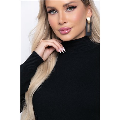 Водолазка Осенняя история (черная) Б14555-20М