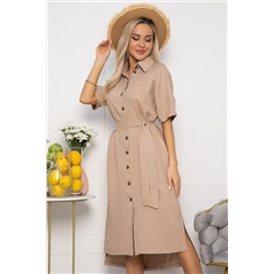 Платье Фруктовый коктейль (бежевое) П13656-18М