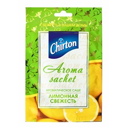 Aroma sachet ЛИМОННАЯ СВЕЖЕСТЬ (ароматическое саше), Chirton, 1 шт. - СРОК ГОДНОСТИ ДО 31 МАРТА 2025 ГОДА