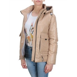 8267 BEIGE Куртка демисезонная женская BAOFANI (100 гр. синтепон) размер 50/52 идет на 50 российский