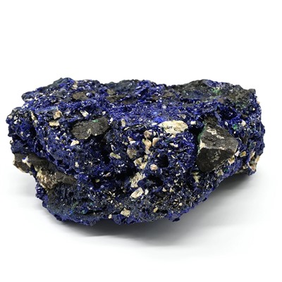 Азурит кристаллическое образование 126*88*51мм, 588г (W).