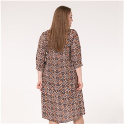 Платье, текстиль, голубой