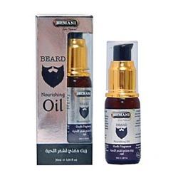 Beard Nourishing OIL Oudh Fragrance, Hemani (Питательное масло для бороды с удовым ароматом), 30 мл. - СРОК ГОДНОСТИ ДО 31 ОКТЯБРЯ 2024 ГОДА