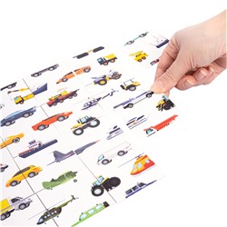 Настольная игра для детей «Шурум-Бурум. Найди половинку» (транспорт)