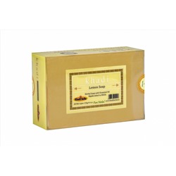 Khadi LEMON SOAP, Khadi India (ЛИМОННОЕ МЫЛО ручной работы с эфирными маслами, Кхади Индия), 125 г.