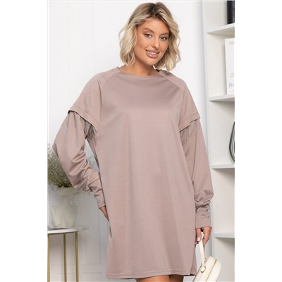 Платье Стелла (пыльная роза) П14231-5М