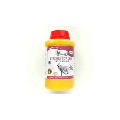 PURE DESI COW GHEE, Karmeshu (ЧИСТОЕ ТОПЛЁНОЕ МАСЛО ГХИ ИНДИЙСКОЙ КОРОВЫ, Кармешу), 850 г.