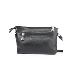 Сумка женская искусственная кожа VSH-V-0330,  2отд,  плечевой ремень,  черный 257421