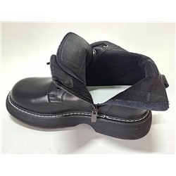 98097-1 черн Ботинки деми женские (36-38)/2