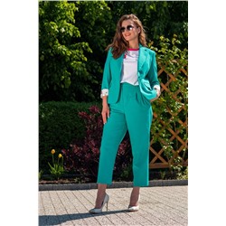 Andina 908 бирюза, Брюки,  Жакет