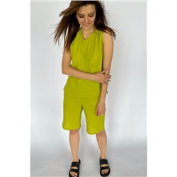 i3i Fashion 401/2 лайм, Блуза,  Шорты