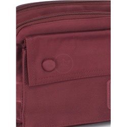 Сумка женская текстиль BoBo-3073,  1отд,  плечевой ремень,  бордо 246594