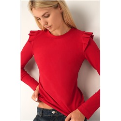 Женский лонгслив с крылышками Happyfox