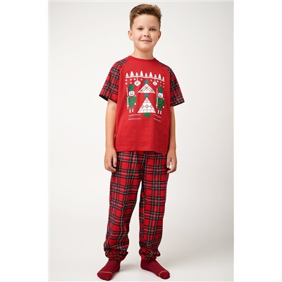 Новогодняя пижама для мальчика Happyfox