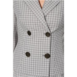 LeNata 21089 беж-в-клетку, Юбка,  Жакет