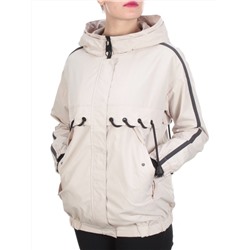 FY-266 BEIGE Ветровка женская COSEEMI (65% хлопок, 35% полиэстер) размеры 46-48-50-52-54-56