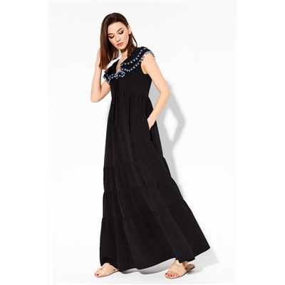DiLiaFashion 0620 черный, Платье