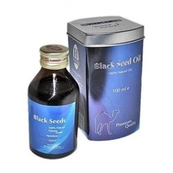BLACKSEED OIL 100% Natural, Hemani (МАСЛО СЕМЯН ЧЕРНОГО ТМИНА 100% натуральное, ПРЕМИУМ, Хемани), 100 мл.