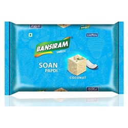 Soan Papdi COCONUT Bansiram Sweets (Соан папди с КОКОСОМ, Бансирам), 250 г.