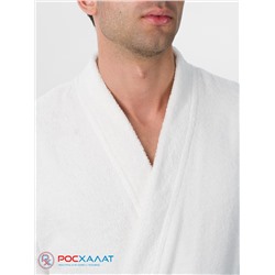 Махровый халат Кимоно унисекс 28/1 Белый МЗ-24 (1)