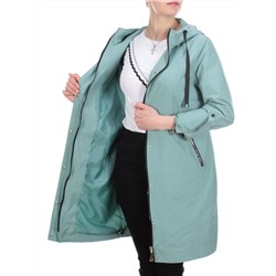 6157 GRAY/GREEN Ветровка женская AMAZING (65% хлопок 35% полиэстер) размер 58 российский