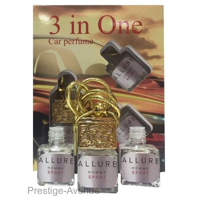 Автомобильный ароматизатор Chanel Allure Homme Sport 3 в 1
