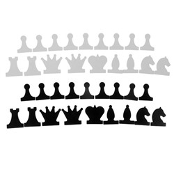 Набор Магнитных фигур для демонстрационных шахмат