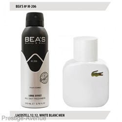Дезодорант Beas Lacoste L.12.12. White Blanc Men 200 мл арт. M 206